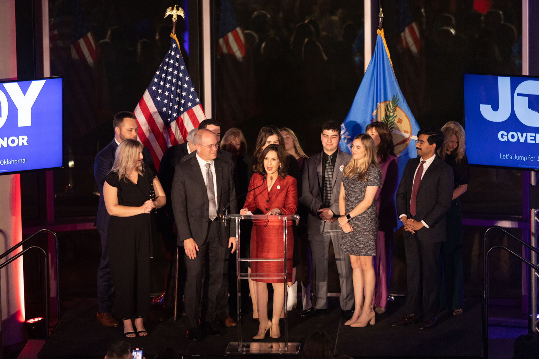 Joy Hofmeister and family